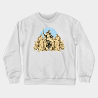 Odin Father God with Valkyrie Daughters Crewneck Sweatshirt